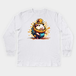 guinea pig bomb Kids Long Sleeve T-Shirt